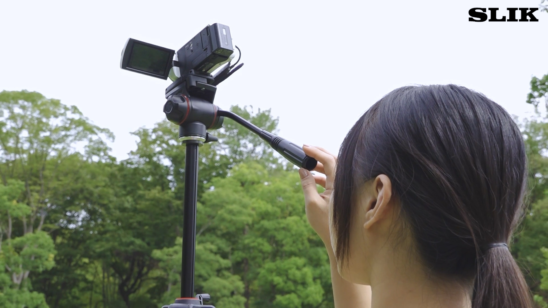 SLIK GX-m 7500 VIDEO 三脚 176cm 5段 レバーロック
